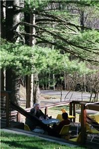 Dining Deck, Menla Mountain Retreat & Conference Center, Phoenicia