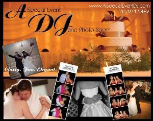A Special Event DJ, Indianola — We offer DJ and Photo Booth Packages for Wedding Receptions in Iowa.