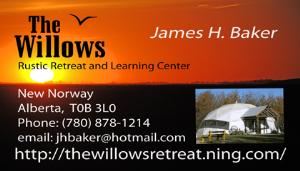 The Willows Rustic Retreat and Learning Center, New Norway — card