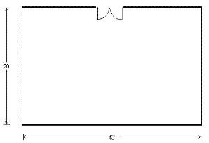 Douglass Fairbanks Sr., Hilton Boston Dedham Hotel, Dedham — Floor Plan for the Douglass Fairbanks Sr. Room