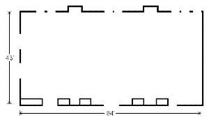 Grand Ballroom, Hilton Boston Dedham Hotel, Dedham — Floor Plan for the Grand Ballroom.