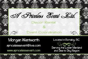 A Priceless Event Ltd - Whistler