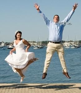 Making The Day Event Planning, Boston — Bride and Groom having fun