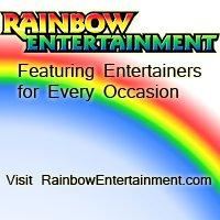 RAINBOW ENTERTAINMENT/SPECIAL EVENT SERVICES, Dallas — FULL SERVICE ENTERTAINMENT TALENT AND SPECIAL EVENT SERVICES
OVER 4000 OF OUR OWN TEXAS TALENT
AND NATIONAL HEADLINERS
BANDS/IMPERSONATORES
THEMED EVENTS
CHILDREN'S/ETHNIC/FESTIVAL
FOR CORPORATE 
WEDDINGS AND GRAND OPENINGS