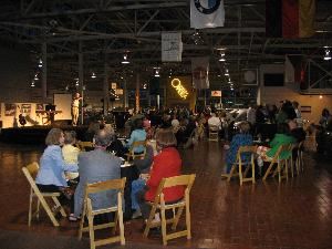 Exhibit Area, Lane Motor Museum, Nashville — Nashville Opera event - 250 guests.