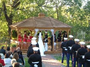 Gazebo, Creekside, Driftwood