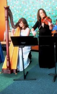 Grace Note Harps ~ Harp Violin Duet & Trio, Cape May
