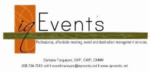 iqEvents, Boise — OUR VISION - To continue as the leader in the industry by continuously elevating the standard by which all other event planning and management organizations are measured.
Provide all-inclusive program services that are state-of-the-art with the greatest return on investment.
OUR MISSION - Build partnerships while strengthening existing alliances. Over-deliver and exceed expectations. Create innovative, value-added experiences designed to fit program goals and objectives while remaining environmentally conscientious. 
OUR PHILOSOPHY - Accruately assess program needs, offer the highest level of service, demonstrate careful attention to detail and provide the exceptional level of client satisfaction. Each event is managed with the goal of maximizing program dollars to achieve exponential return on investment while creating innovative experiences and a lifetime of memories.