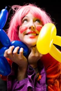 BEE BEE the Clown, Hyattsville — I am a clown for kids. I help parents create parties with activities, music, balloon twisting and face painting. I have a large bank of activities that can include music, dance, tumbling, juggling, my own "clown ninja show" that incorporates all the children into an improvised kung fu show for the parents. I have years of experience, references, and have recently relocated to the DC area.