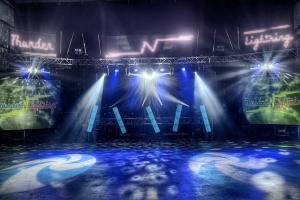 Thunder-N-Lightning, Tulsa — This is our awesome Platinum System - 48 linear feet of State-of-the-Art light and sound!