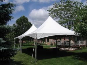 All In One Party Rentals, Merrillville — canopy tents available in all sizes. Side curtains, lighting, heaters and fans available.