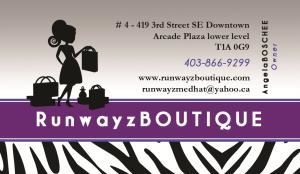 Runwayz Boutique, Medicine Hat — Visit our group on face book titled Runwayz Boutique Medicine Hat

UNIQUE GIFTS ... HOME DECOR ... LADIES FASHION ... BABY&KIDS ...