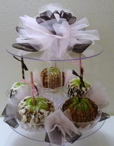 Garden of Eatin Apples, LLC, Waukee — Tier of apples for a wedding, we can go up to 5 tiers high.