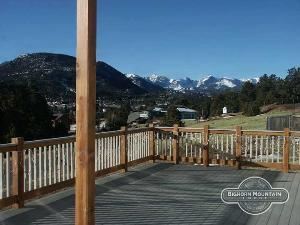 Deck, Bighorn Mountain Lodge, Estes Park