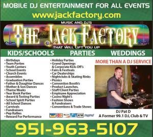 Jack Factory DJ Entertainment, Riverside