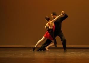 Swing & Sway Dancing, Rockland — Christian Clayton & Kea Tesseyman performing a sexy Tango at a Pro/Am dance showcase.