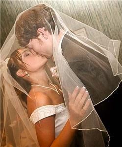 The San Francisco Package, Time Passages Photography, Ephrata — A kiss under the veil