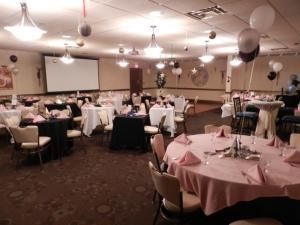 Roundabout Diner and Lounge, Chill Catering And Event Center, Portsmouth — Our function room can hold up to 100 guests. Business meetings, wedding rehearsals, dance parties or any reason to hold a super event with the best food around.