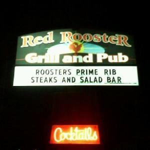 Red Rooster Grill & Pub, Klamath Falls — The Red Rooster Grill and Pub is a full service restaurant and lounge located across from the Klamath County Fairgrounds.  We cater to all types of events from weddings to business meetings. We have facilties for events up to 45 and a full bar for your smaller events or will cater at your venue.  Our family friendly restaurant is open 7 days a week and we serve breakfast all day.