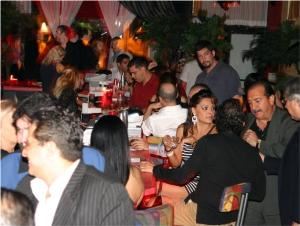 Ruby Lounge, Ruby Lounge, Miami Beach — The crowd can't get enough of this red hot jewel, located right smack in the middle of South Beach. Ruby Restaurant & Lounge combines the laid back vibe locals crave with the chic and trendy look of an upscale nightclub. Its signature red decor and funky striped sofas offer a hip haven for those who want to eat, drink, dance and meet other interesting partiers.