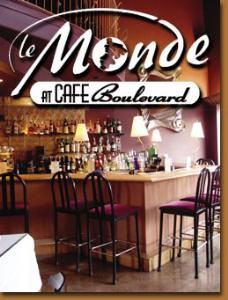 Le Monde Lounge, Cafe Boulevard, Dayton