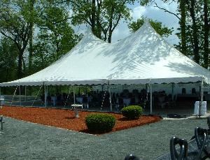 Tent, Funway USA, Foxboro — Enjoy an outing under our tent with a New England Clam Bake or All-American or Texas-Style BBQ!