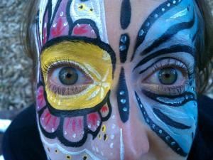 Beautiful Creatures Face and Body Painting