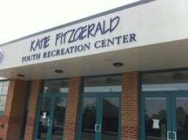 Katie Fitzgerald Center, Germantown — 9600 square foot(excluding stage area)activity center. Also includes a conference room and pantry. Perfect space for up to 400 people. Past rentals have included sport themed or regular birthday parties,large end of season celebrations, sport and non sport. Dances, great location for a post Prom event. Vendor shows are welcome.