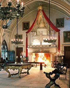 Belcourt Castle, Newport — Belcourt Castle creates the magic for your event. 
Built for Oliver Belmont in 1894 this historic castle is privately owned by the Tinney Family. With antiques from 33 countries the museum gives dignity and class to your function. 
The gothic ballroom is used for cocktail events, dancing, concerts, lectures and tours. Our 10 to 200-seat Italian Banquet Hall is ideal for luncheons and dinners, tea as well as lectures and concerts.