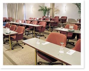 Ampitheatre, Sheraton Harborside Portsmouth Hotel, Portsmouth — The Amphitheater seats 55 for a lecture
or presentation.