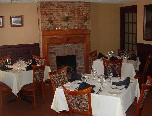 The Shiloh, The Shiloh, Pittsburgh — Our private dining room, located on our second floor, with a working gas fireplace, seats 15.