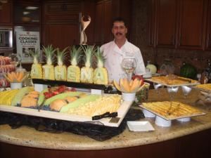 Food Art Entertainment, Palm Desert — Personalize your event with carved fruit and vegetable displays,