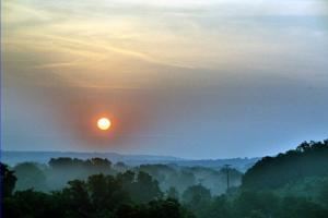 Shepherd's Fold Ranch, Avant — Sunsets at Shepherd's Fold are unforgettable.