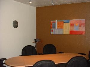 Executive Conference Room4, Plaza Executive Suites, Phoenix — Configuration for 4-8; wi-fi and speaker phone included $15 hourly / $75 daily