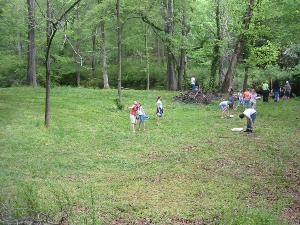 Creeks and Fields, Sleepy Hollow, Clemson — Outdoor fun with horse shoes available along with other yard games.  Hiking or creek walking can be fun with nature at your side.