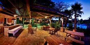 Prefunction Room, T Bar M Resort Hotel & Conference Center, New Braunfels — This outdoor space is perfect for outdoor dining for up to 100 people or a prefunction space like cocktail hour.