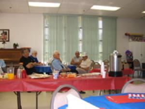 Joslyn Senior Center, Redlands — father day celebration at the Community Senior Center.