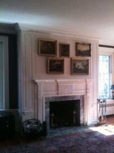 Entire Facility, Rupley Manor, Camp Hill — The Living Room Fireplace.