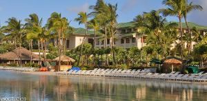 Shipwreck Lagoon Beach, Grand Hyatt Kauai Resort & Spa, Koloa — Our private beach