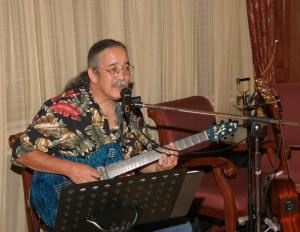 Onomuse Productions, Fresno — I am a singing guitarist with 40 years of experience in folk, blues, jazz, rock, and world music is available to play for private and public events, shows, background music and recording sessions. I play acoustic guitar and/or electric guitar.
Duos available: Appassionata (with Violinist Patrick Contreras), Guitarstrophe (with Guitarist Tom Walzem) and DoiOno (with Saxophonist Gene Doi).