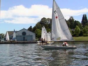 Large Deck, Mount Baker Rowing And Sailing Center, Seattle