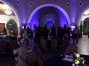 Twin Spin DJ Service, Fayetteville — Banquet in The Orangery, Cape Fear Botanical Gardens, Fayetteville, NC.