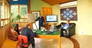 Meeting Room, Eagles Nest Retreat, Galiano