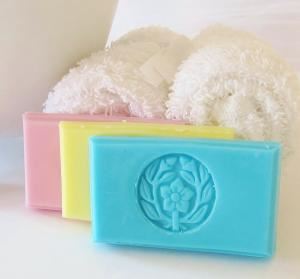 Crimson Hill Soaps & Scents, Shawnee — Hand-Stamped Custom Wedding Soap Favors