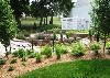 Rose Garden, Sioux City — The Rose Garden has a creat terrace area perfect for a social gathering, place for the band, or to gather after your wedding ceremony for food and drinks.