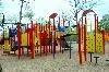 Foster 2, Foster Park, Fort Wayne — Playground right night to Foster Pavilion II
