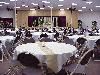 Activities Center, Ben Ali Shrine Center, Sacramento — The room looks absolutely lovely when you decorate it for your event. Plenty of seating, a stage where you can have bands play or special seating for the bridal couple. A bar area is separated by doors which you can close or leave open for guests to mingle.