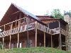 Luxury Blue Ridge Cabin Accommodations, Blue Ridge — A Luxury Cabin featuring a Screen Porch with Hot Tub & Fireplace as well as a covered wrap around deck - both overlooking incredible Year Round Mountain Views!