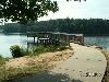 Oak Pavilion, Tribble Mill Park, Grayson — Fishig Pier next to Oak pavilion at Tribble Mill Park.