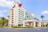 Ramada Gateway, Kissimmee — Ramada Plaza Hotel & Inn Gateway features different types of rooms to fit any vacationer's needs. Our 140 luxury high-rise Plaza rooms and 7 luxury Suites feature the ultimate convenience of microwaves, double sinks, hair dryer, iron and board with panoramic views.